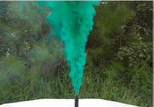 Tocha de Fumo Verde — Natureza, Frescura e um Visual Inconfundível