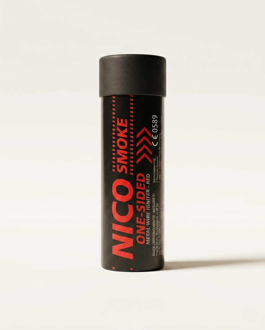 Tocha de Fumo Vermelho 80 segundos — Paixão, Drama e Presença Visual Absoluta
