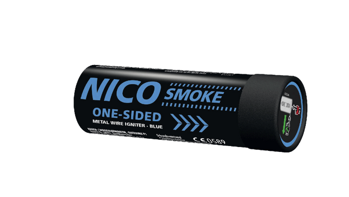 Tocha de Fumo Azul — Intensidade e Cor num Único Momento