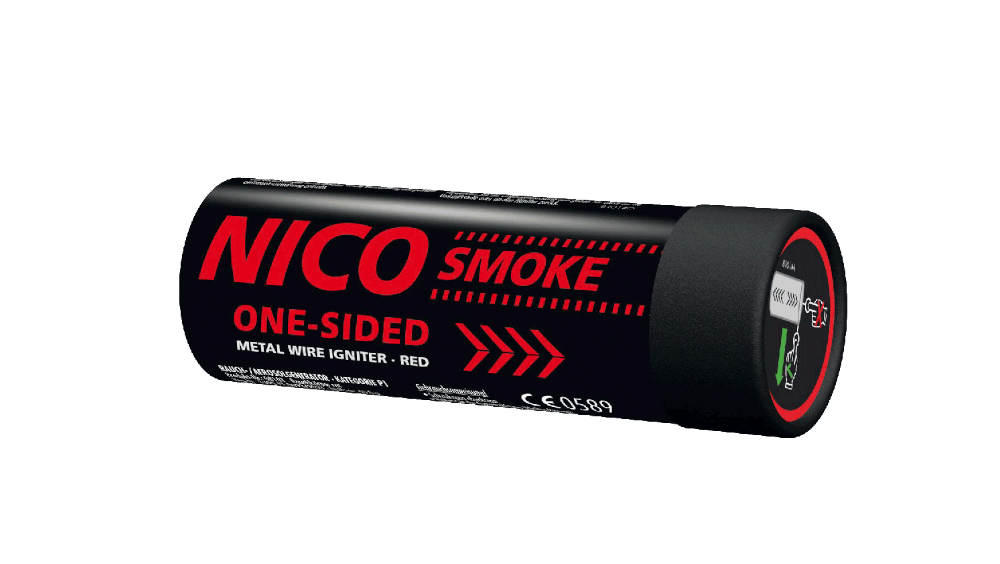 Tocha de Fumo Vermelho — Paixão, Drama e Presença Visual Absoluta