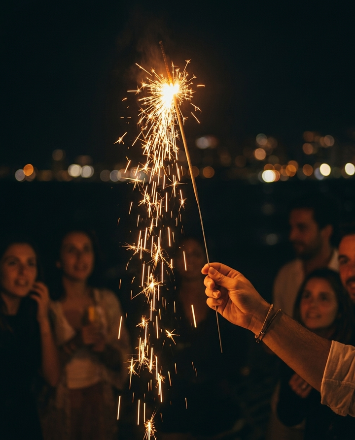 Sparklers Casamento 70 cm — 3 Minutos,Entrega 24/48H, Brilho Intenso