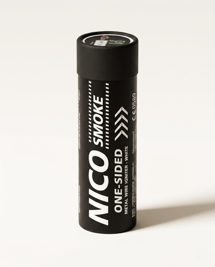 Tocha de Fumo Branco 80 segundos — Elegância Pura e Atmosfera Atemporal